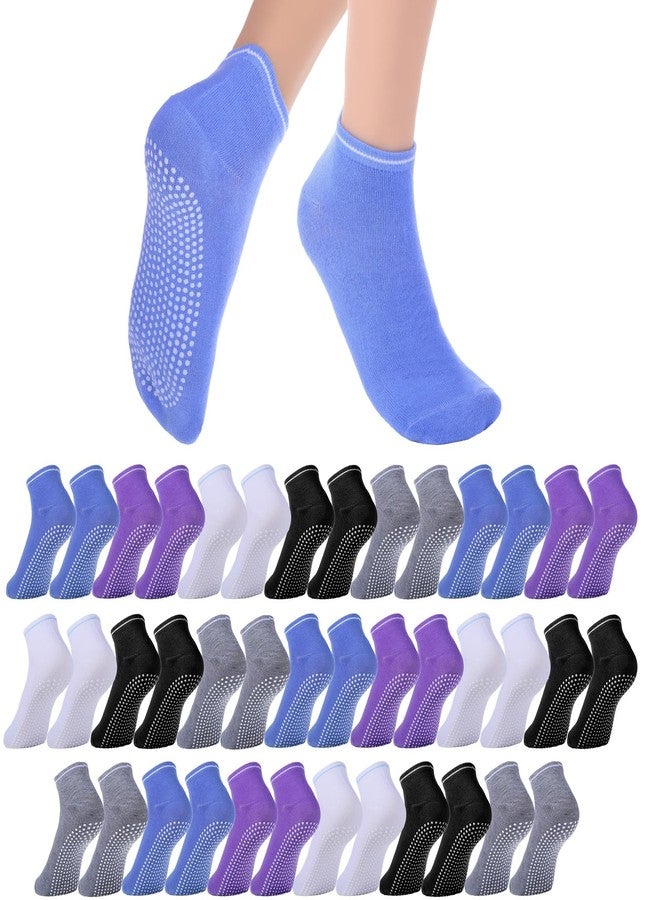 ٢٠ زوجًا من جوارب اليوغا النسائية المانعة للانزلاق، جوارب بيلاتس بالجملة، جوارب باليه مضادة للانزلاق مناسبة لليوغا، تمارين البار، المستشفيات، والتمارين الرياضية حافية القدمين - Image 1